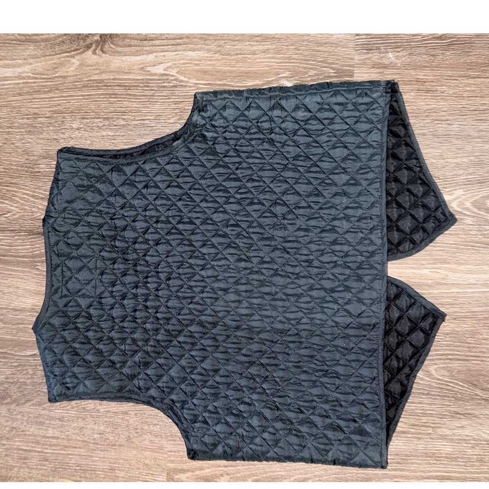 Sostanza Vintage Classic Black Velvet Vest - Picture 8 of 8